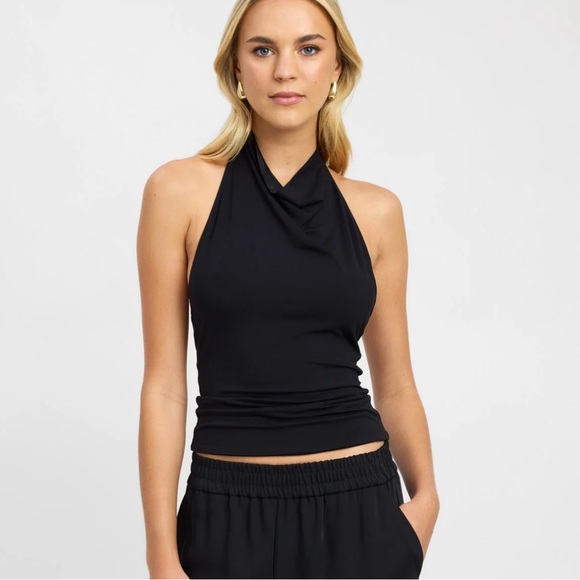 Kookai Tops - Kookai Roberta Top - Black